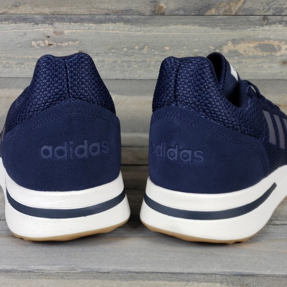 New adidas Men's RUN70S Running Shoes Navy Blue - Picture 3 of 7